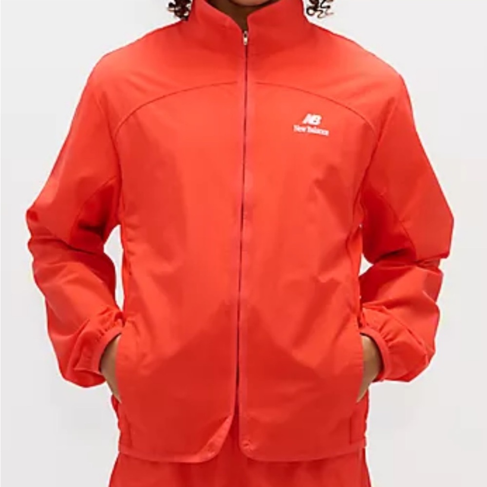 New Balance Made in USA Cycling Jacket Windbreaker Water Resistant Mens Sz XXL‎
